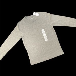 Old Navy Kids Gray Long Sleeve Tee